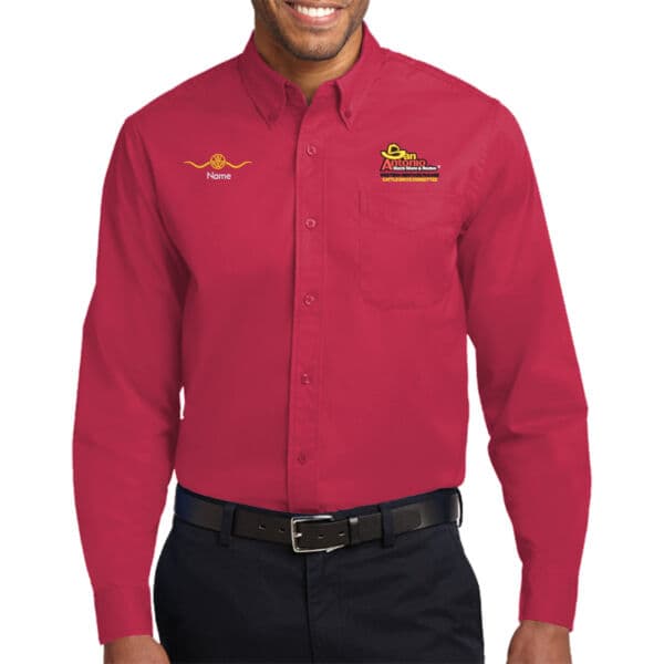 Committee Mens Long Sleeve Easy Care Shirt