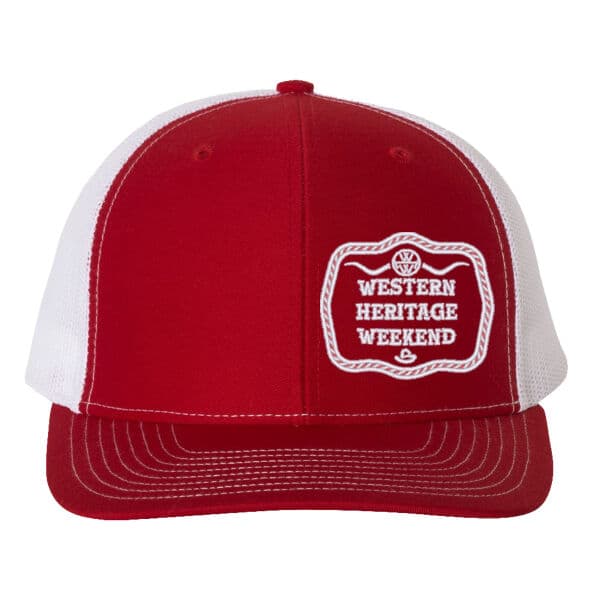 Red Western Heritage Trucker Hat
